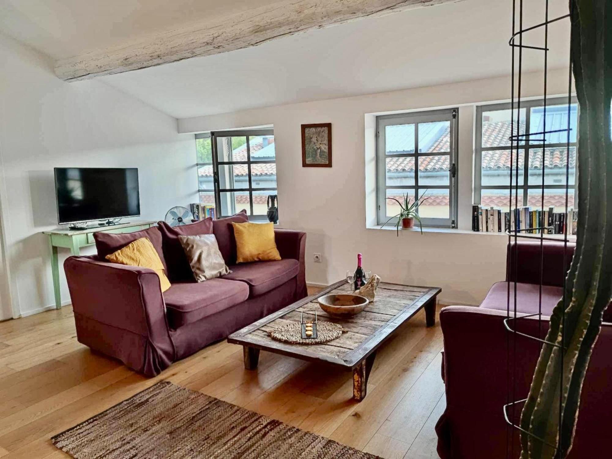 Loft Chic Verdun / Conciergeriedamecarcas Carcassonne Eksteriør billede